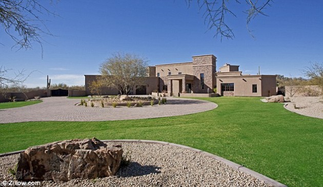 The new $1.6 million Palin abode in North Scottsdale, Arizona.